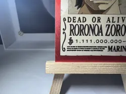 Roronoa Zoro #52 Wanted - One Piece Panini Treasure Box card 01/15 - Image 5