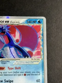 Salamence ex (Delta Species) 98/101 Dragon Frontiers Holo Pokemon Card - Image 3