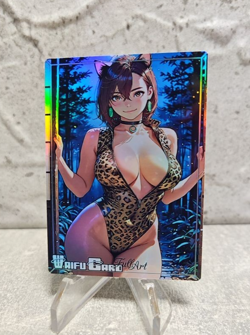 Momo Ayase Trading Card Waifu Goddess Story Anime Girl holo Karte Manga Full - Image 1