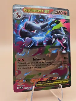 Mega Charizard x Ex 13/94 Ultra Rare Holo Phantasmal Flames Pokemon TCG Card NM - Image 2