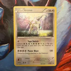 Arceus XY197 Black Star Promo Holo Pokemon Card English TCG 2017 - Image 1