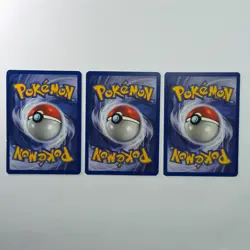 Pokemon TCG Pikachu Jungle #60/64 3-Card Lot WOTC Vintage 1999 - Image 2