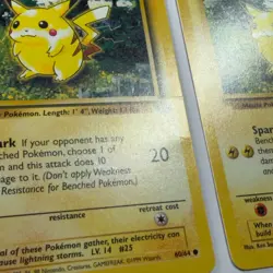 Pokemon TCG Pikachu Jungle #60/64 3-Card Lot WOTC Vintage 1999 - Image 3
