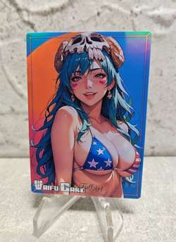 Nelliel Tu Trading Card Waifu Goddess Story Anime Girl holo Karte Manga Full - Image 1