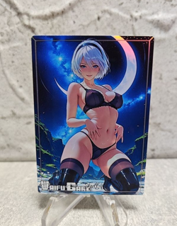 Nier Automata Trading Card Waifu Goddess Story Anime Girl holo Karte Manga - Image 1