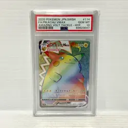 PSA 10 - Pikachu VMAX 114/100 - Volt Tackle - Graded Pokemon Card - Image 1