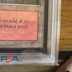 1993 Magic: the Gathering ✨MOUNTAIN✨ CE PSA 9 MtG WOTC - Image 4