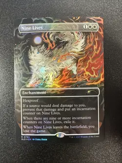 Nine Lives Secret Lair Drop Foil NM JL - Image 1