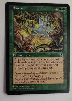 Aluren MP MTG Magic the Gathering Tempest Reserved List - Image 2