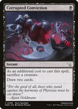 [MTG] Corrupted Conviction (0098) (MOM) LP-HP - Image 1
