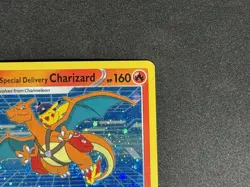 Pokemon TCG Special Delivery Charizard SWSH075 Near Mint Holo Promo Pikachu - Image 4