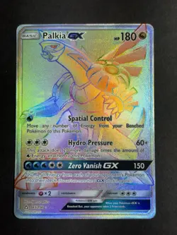 Palkia Gx 165/156 Sun & Moon Ultra Prism Pokemon Card - Image 1