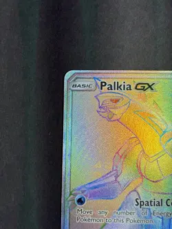 Palkia Gx 165/156 Sun & Moon Ultra Prism Pokemon Card - Image 2