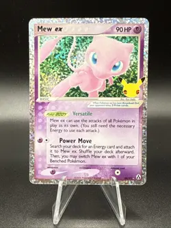 Pokemon TCG Mew EX 88/92 Celebrations Classic Collection Holo, NM - Image 1