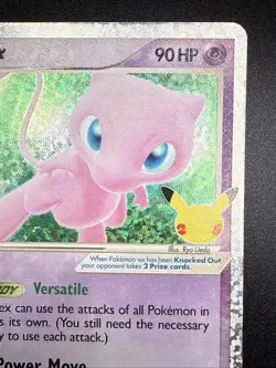 Pokemon TCG Mew EX 88/92 Celebrations Classic Collection Holo, NM - Image 5