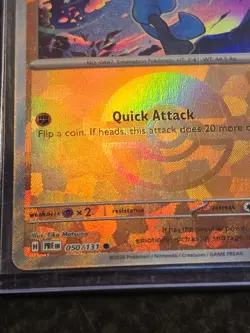 Pokemon TCG Riolu 050/131 Poke Ball Reverse Holo Paldea Evolved NM - Image 4