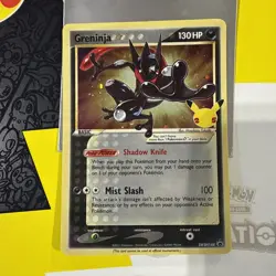 2021 Pokemon Celebrations - Greninja Gold Star Promo #SWSH144 - Mint #3 - Image 1