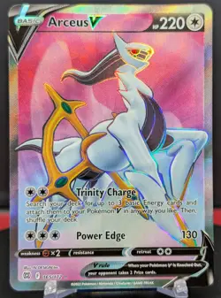 Pokemon Arceus V #165/172 English Brilliant Stars Ultra Rare - Image 1