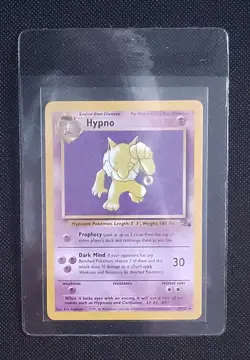 Pokemon Fossil 3rd Print Red Logo Hypno 23/62 - Image 3