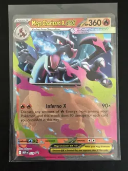 Mega Charizard X EX Black Star Promo 029 MEP - Image 1