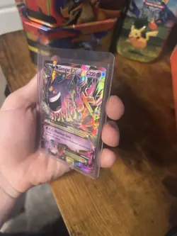 M Gengar EX Pokemon Phantom Forces Ultra Rare Full Art Holo 35/119 XY - English - Image 3