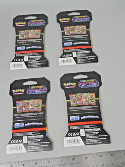 Pokemon TCG - PHANTASMAL FLAMES - Sleeved Booster - 4 Packs - Image 2