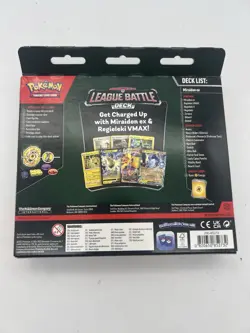 Pokemon Miraidon ex League Battle Deck Box TCG Sealed New Free Shipping 820650852732 - Image 2