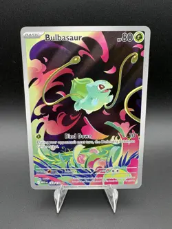 Bulbasaur 133/132 Mega Evolution Illustration Rare Pokemon Pokemon TCG English - Image 1