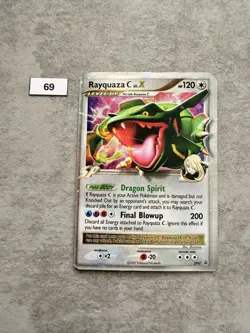 Rayquaza C LV.X DP47 Diamond and Pearl Holo 2009 Pokemon - Image 1