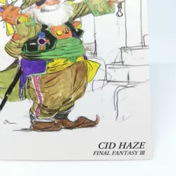 298 SID HAZE Final Fantasy 3 Ⅲ Card Art Museum Yoshitaka Amano TCG Square - Image 5