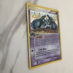 Pokemon TCG EX Deoxys Rare Holo Card Metagross 11/107 LP Condition - Image 2
