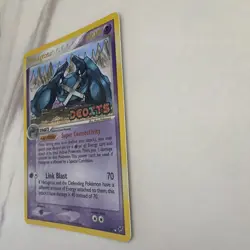 Pokemon TCG EX Deoxys Rare Holo Card Metagross 11/107 LP Condition - Image 3