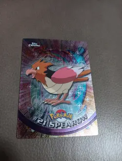 Pokemon #21 Spearow Card Foil Holo Topps Chrome 2000 TV Animation Series 1 - Image 1