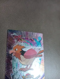 Pokemon #21 Spearow Card Foil Holo Topps Chrome 2000 TV Animation Series 1 - Image 5