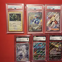 Pokemon Graded Card Lot PSA/CGC (9 Cards) - Image 2