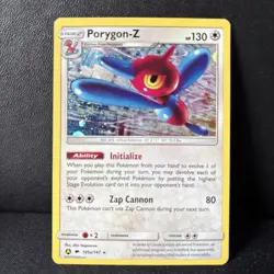 Pokemon Card 2018 Porygon-Z - 105A/147 - Holo Rare Burning Shadows NM - Image 1