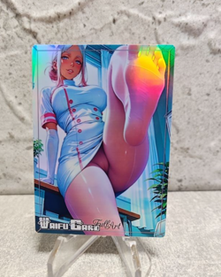 Hibana Trading Card Waifu Goddess Story Anime Girl holo Karte Manga Full Art - Image 1