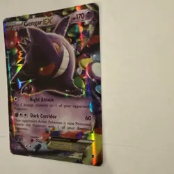 Gengar EX 34/119 - XY Phantom Forces Ultra Rare Holo Pokemon Card NM DESC - Image 4