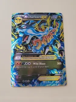 Mega M Charizard EX Flashfire Holo Ultra Rare Card 69/106 XY Pokemon TCG - Image 4