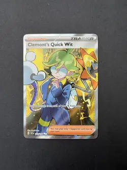 Pokemon - 229/191 - Clemont's Quick Wit - Surging Sparks - Image 1