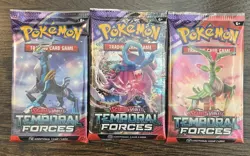3x Pokemon TCG Temporal Forces Booster packs - NEW / SEALED - Image 1