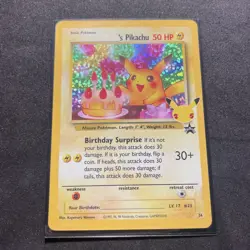 Pokemon Pikachu TGC Birthday Celebration 25Th Anniversary ￼ - Image 1