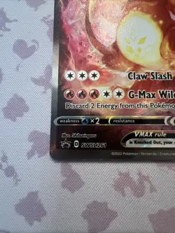 Pokemon TCG Charizard VMAX SWSH261 Full Art Ultra Rare Black Star Promo NM - Image 2