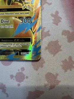 Pokemon TCG Mega M Charizard EX Evolutions 101/108 Holo Full Art Ultra Rare NM - Image 2