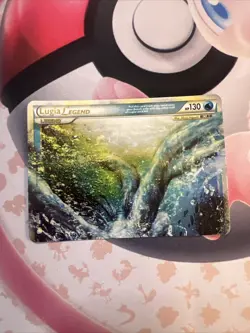 Pokemon Lugia Legend Top 113/123 HeartGold SoulSilver HGSS Ultra Rare MP Swirl - Image 1