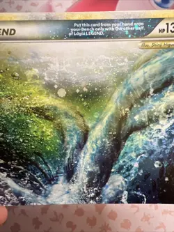 Pokemon Lugia Legend Top 113/123 HeartGold SoulSilver HGSS Ultra Rare MP Swirl - Image 2