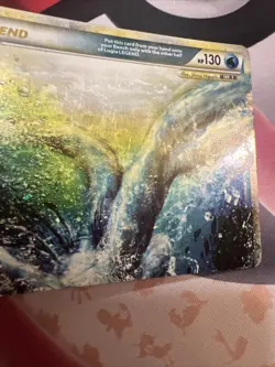 Pokemon Lugia Legend Top 113/123 HeartGold SoulSilver HGSS Ultra Rare MP Swirl - Image 3
