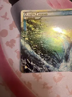 Pokemon Lugia Legend Top 113/123 HeartGold SoulSilver HGSS Ultra Rare MP Swirl - Image 4