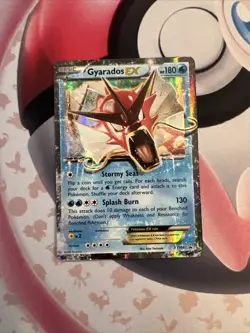 Pokemon TCG Shiny Gyarados EX XY106 Holo Rare Black Star Promos LP/NM - Image 1