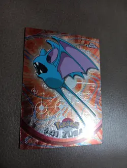 Topps Chrome 2000 Pokemon - #41 ZUBAT - TV Animation Series 1 Holo - Image 2